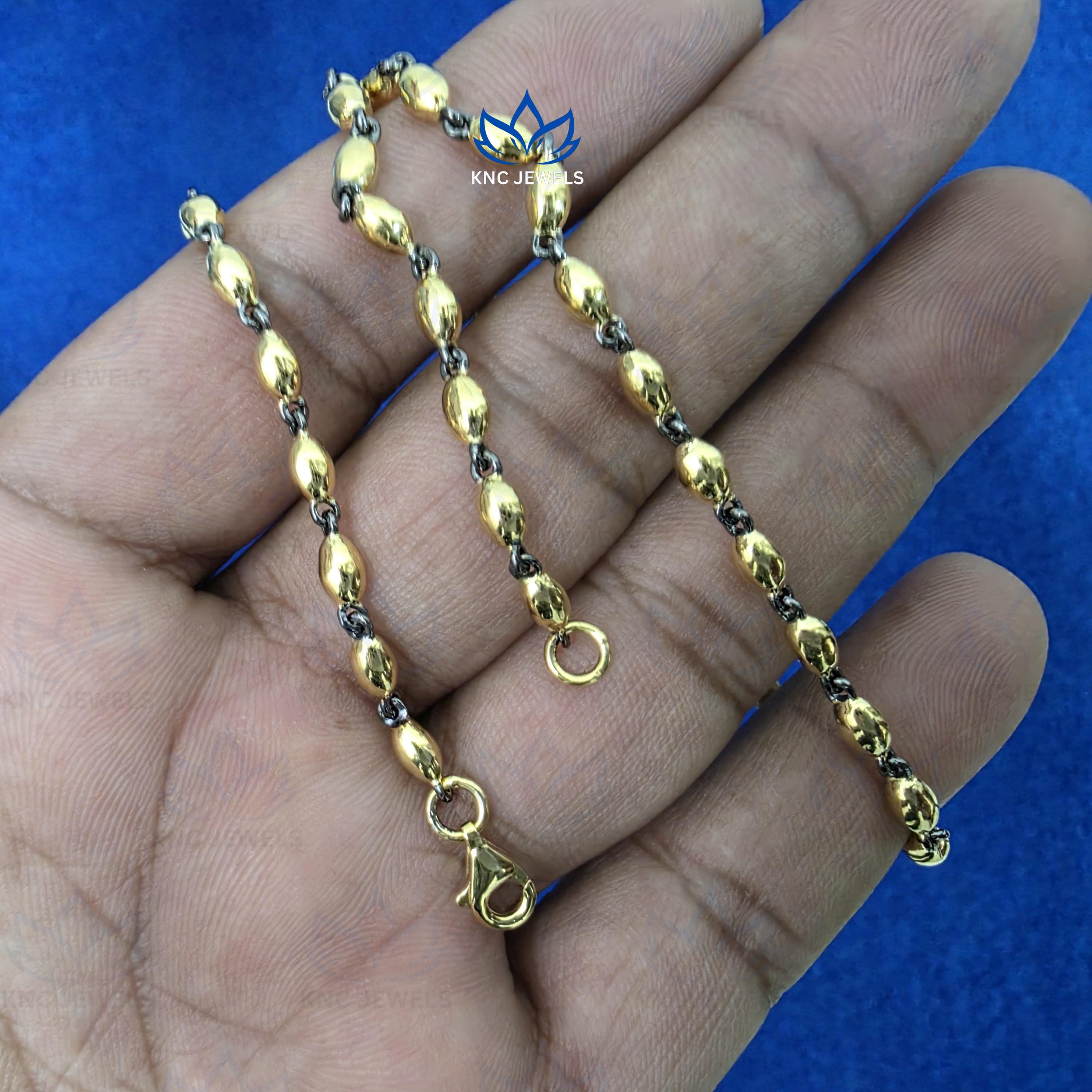 Georgian Style Cut Down Button Back, Georgian Ball n Chain
